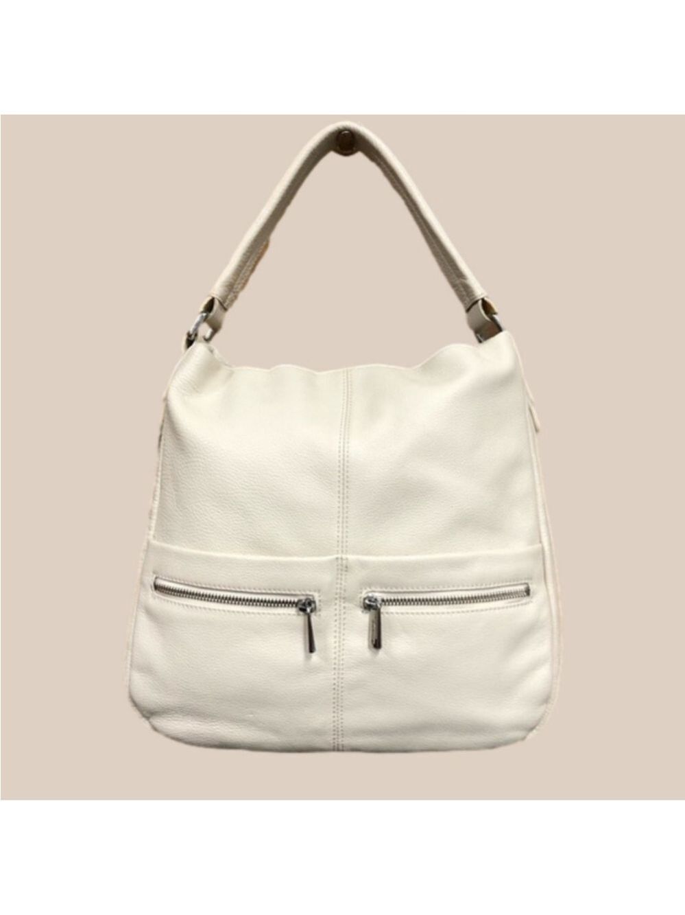 Danier bone leather one strap handbag